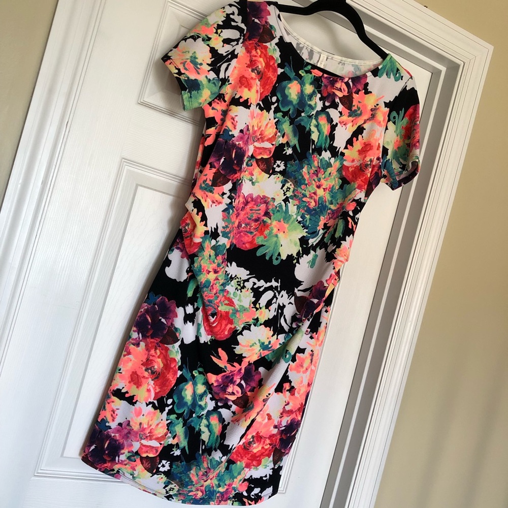 Pinkblush Floral Maternity Dress